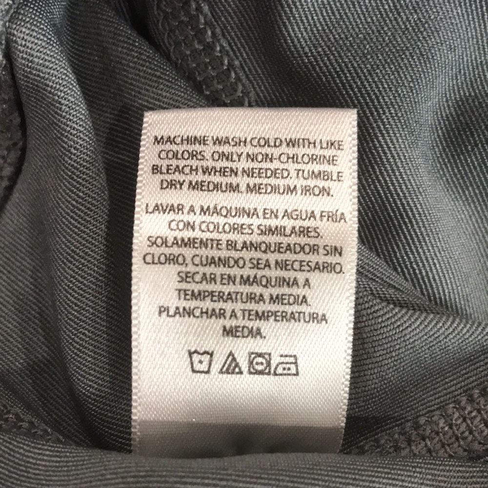 Danskin Now Girls Leggings, M (7/8), Gray & Red/Pink - Picture 8 of 8